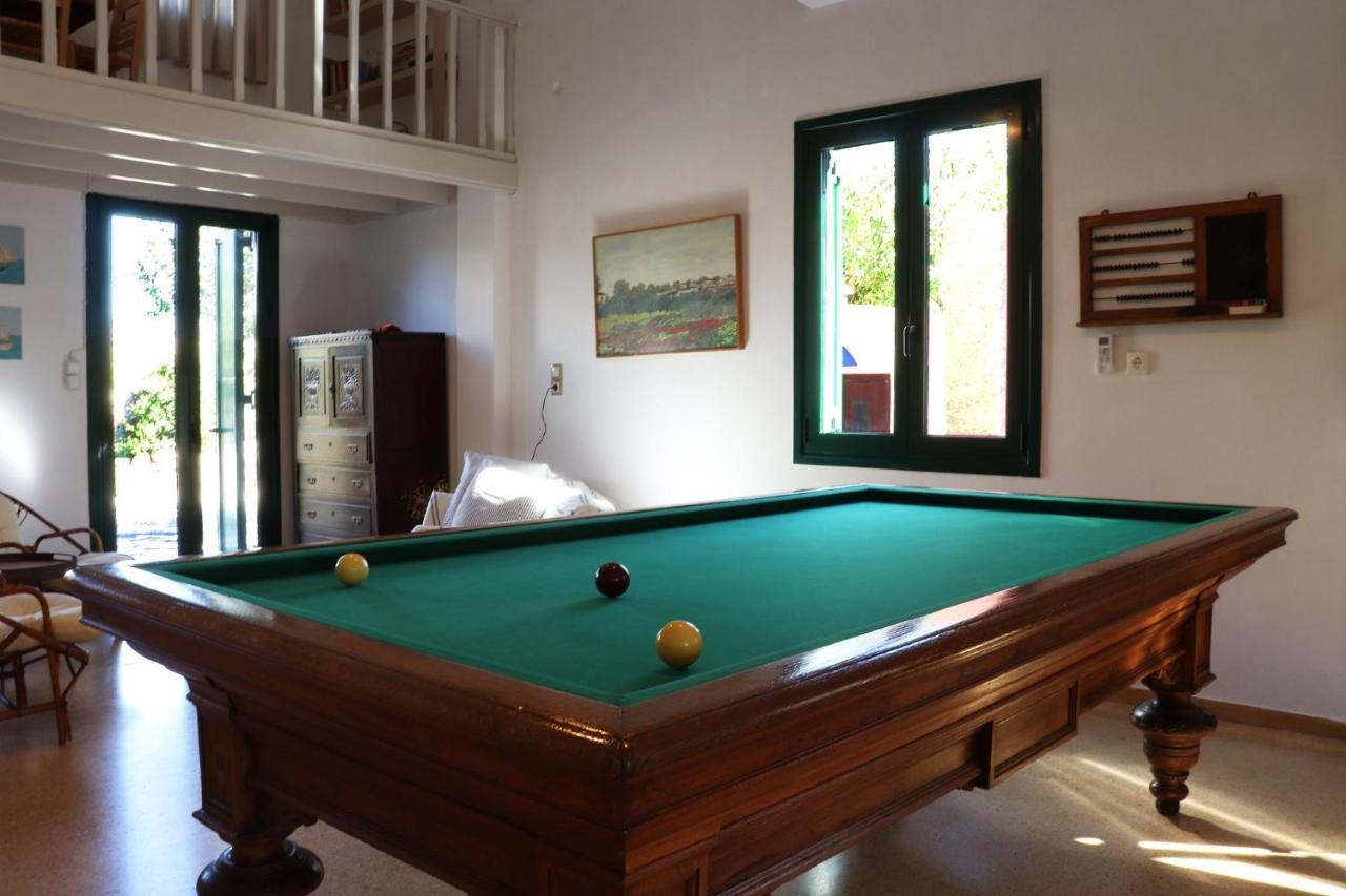 Aegina Island Billiard Mezzaninne Exterior foto